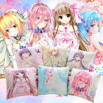 Anime pillow quilt dual-purpose crazy three Leem Dong sister saber Nakano Sanjiu eight cherry true white gun sister cushion