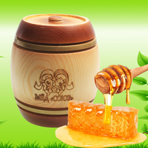 Foreign product Multi-Russian barrel honey Linden honey Mixed flower honey Buckwheat honey Grass and wood Rhinoceros honey 150g