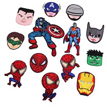 Embroidery cloth stickers Embroidery chapter Avengers Spider-Man decorative patch stickers clothes pants down jacket hole stickers