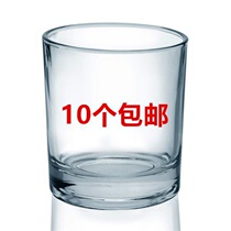 Tea Cup Hotel Special 10 Fitted Hotel Guest House Guesthouse Thicken Heat Resistant Tempered Glass Water Glass Beer Cup Toiletries