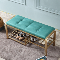 Nordic simple modern shoe changing stool living room sofa stool bench strip stool clothing store fitting stool fashion creative home stool