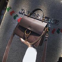  Hot sale small bag womens bag 2019 autumn and winter new trendy fashion high-end Western style handbag one shoulder oblique cross small