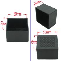 Square tube jacket corner table blue stool plug piano bench foot square plastic table chair foot cover