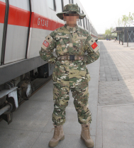 American training uniform CP suit CP camouflage suit military training uniform