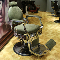 Jallon Barber high-end haircut chair mens barber shop chair can put down oil head chair hair salon special haircut chair
