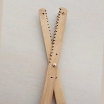  Eel clip with wire Bamboo handmade bamboo reinforced eel clip Loach pliers thickened non-slip anti-take off bamboo clip