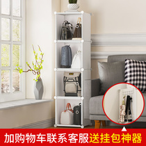 Bag storage rack household bag storage artifact storage bag hanging bag floor bedroom bag storage cabinet storage rack