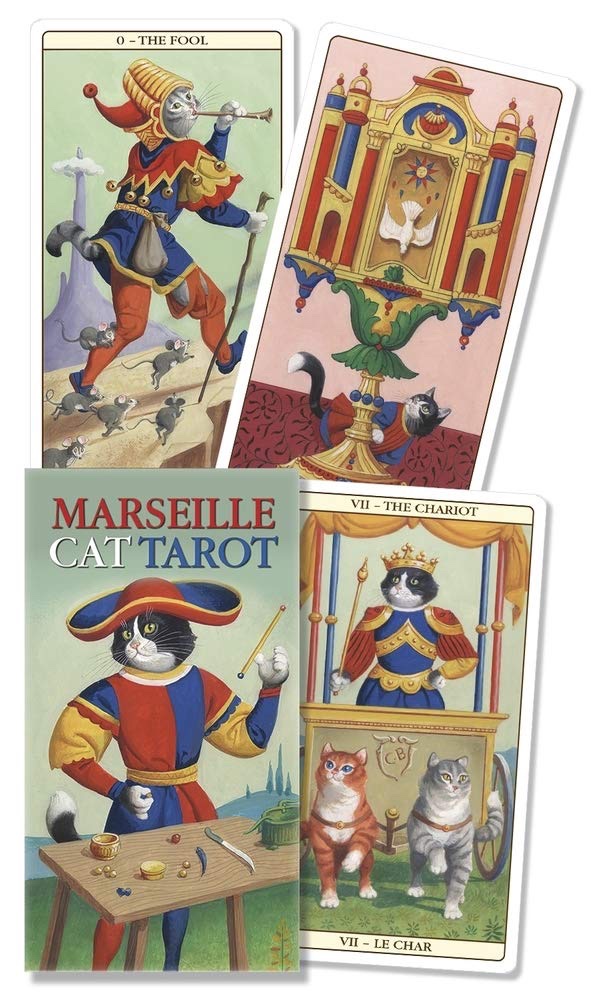 Cat Marseille Cat Tarot marseille cat tarot Original New US Direct Mail