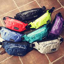 Japanese trend candy pure color dead breast bag male and female single shoulder bag pupil pocket sports cycling bag