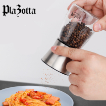 German plazotta stainless steel Black pepper grater household small manual beating powder supplementary food grinding bottle