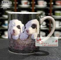 Foreign trade boutique LANG mug Standard American-style mark painting Brother good coffee cup Handy cup 54