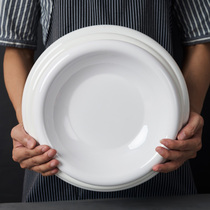Top Gometamine Disc Imitation Porcelain Tableware Plate Round Restaurant Commercial Hotel Special Small Lobster Dish Tray Plastic