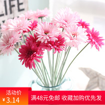 Gerbera Gerbera simulation flower table landing decoration Wedding hand-held road guide set decoration fake flower photography props