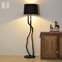 Landscape Springs Nordic Extreme Minimalist Art Light Extravagant Wood Art Floor Lamp Designer Soft-mounted room Sofa Side Lights