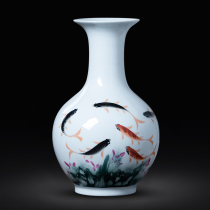 Jingdezhen ceramic hand-painted pastel more than a vase new Chinese home living room flower arrangement ornaments