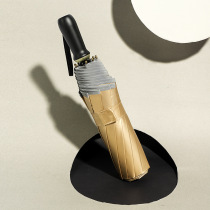 Yiqing 125cm titanium gold glue parasol manual super large sunshade sun protection UV umbrella female rain dual use