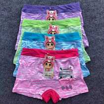 Clearance girls underwear children underwear women flat baby shorts triangle little girl Modal boxer girls