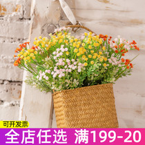 ins wind full star simulation flower fake flower bouquet of flowers bouquet drawing room table decoration pendulum pieces plastic flowers photo props