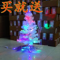 60CM cm white Christmas tree small desktop swing piece Christmas present Christmas birthday present