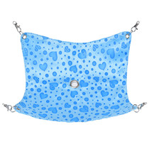 Autumn and winter hamster play hammock hamster hanging hammock tiger pattern BAO WEN peach heart hammock support customization