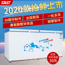  SAST horizontal large freezer Large freezer refrigerated and frozen single temperature commercial large capacity freezer Small freezer Household