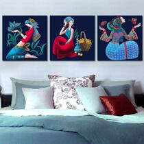 Full drilling diamond painting triptych 2019 new living room 5d brick stone show Aximasticky point sticking and drilling cross embroidered bedroom