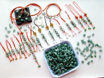 Ice jade jade zodiac pendant Mobile phone hanging oil jade zodiac hand and foot chain hand string super small