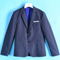 Mens cedar series * Shaoqiu new product young and handsome polka dot cotton suit jacket 001