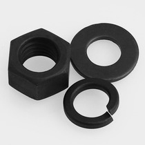 8 Grade 8 high strength hexagon nut fine tooth screw cap flat gasket spring pad M2M3M4M5M6M8M10M20M30