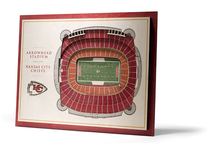 Rugby NFL Kansas City Chiefs home Arrowhead Stadium exquisite miniature model rare collection