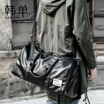 Fitness Backpack Men Sports Training Dry And Wet Separation Handbag Tours Travel on Inclined Satchel Large-capacity Luggage Single Shoulder Bag