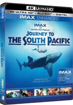 The South Pacific Tour (4K UHD) (HDR) (IMAX Enhanced) in the word blue CD