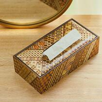Japan Box Root Consignment Wood Fine Work Day Style Paper Towels Box Upper Cover Solid Wood Parquet Handmade Retro Paper Boxes