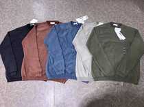 Export Japan do old casual sweater jacket Japanese sweater spring autumn pullover thread sweater A5-5