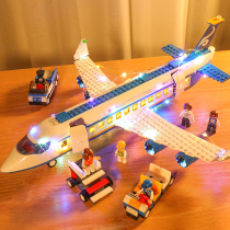 Boy building blocks airplane assembly toy girl 8 birthday 6 children model gift puzzle elementary school students over 10 years old