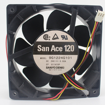 Original fit San Ace 120 24V 9G1224G101 0 50A 12 cm 12 cm frequency converter cooling fan