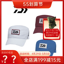 20 new DAIWA da 100 million watt sun protection road subhat half mesh breathable shading multi-style male and female fishing cap