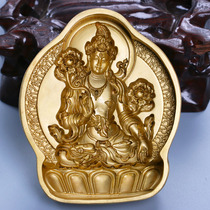 Name-looking Buddhist art wipe molds pure copper whiteness mother Buddha polished brass Buddha statue mold boutique dedicated to the pendulum