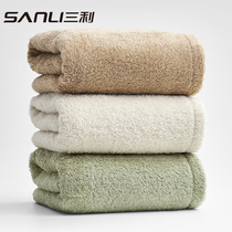  Sanli organic cotton bath towel Household pure cotton absorbent quick-drying non-hair loss cotton towel soft adult mens and womens towel