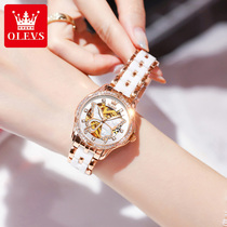 Swiss new brand watch Womens brand-name mechanical watch famous watch fashion ceramic ten air quality summer waterproof