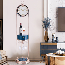 Light and luxurious modern living room landing bell household brief Fashion Great Seat Bell Eurostyle American Villa Creativity Muted Seat Clock