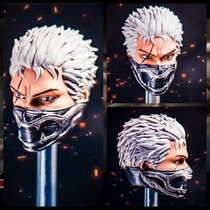 HSDToys 1 6 HSD004 East Ninja Ninja Soldiers head sculptor mans head carved out of the army