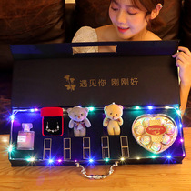 Soap flower gift box Birthday gift for girlfriend New creative and practical Tanabata Valentines Day gift for woman