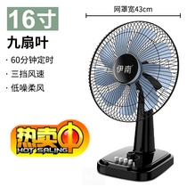 Cartoon desktop electric fan mini electric fan household plug-in fan student dormitory bedside table fan energy saving