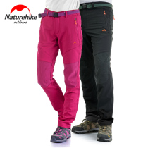 NH hustle outdoor spring and autumn breathable slim men and women charge soft shell pants single layer elastic wind-proof hiking trousers