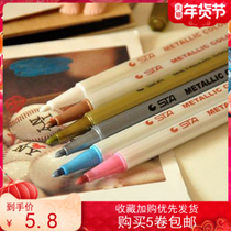 Popular polaroid photo paper STA colorful metal paint photo album pen photo pen random price color