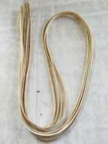 Pure cowhide whip gyro whip whistle length 2 meters width 5 mm Strong and durable adult fitness gyro gyro whip rope