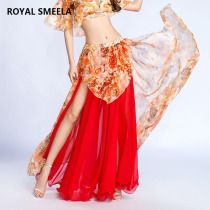 Belly dance skirt 2019 new bottoms skirt sexy summer practice clothing female oriental dance skirt beginner