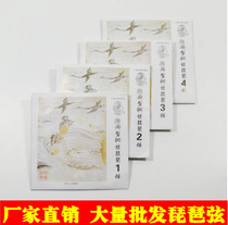 Pipa strings 1-4 full set of peony-shaped pipa strings steel rope strings 1 2 3 4 sets of strings steel rope sets of strings