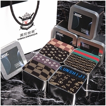 Mens underwear Mens pure cotton trend pure cotton breathable flat bottom pants Modal personality trend four corners red shorts head